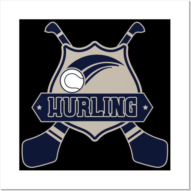 Hurling Wall Art by Dojaja